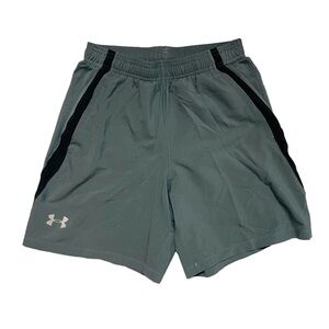 Under Armour HeatGear Gray and Black Shorts